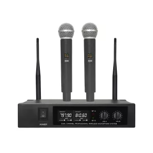 Micrófono Inalámbrico Doble UHF-301 Accuracy - Image 3