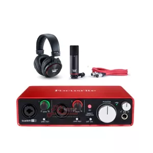 Kit de grabación Scarlett 2I2 Studio 4ta Gen Focusrite - Image 4