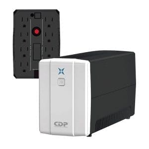 UPS de 8 tomas R-UPR1008 1000VA/500W CDP - Image 3
