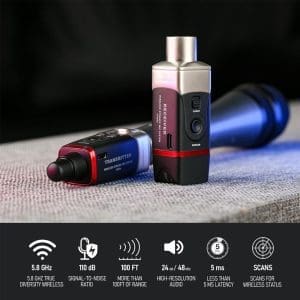 Sistema Inalámbrico para micrófonos U35 Xvive - Image 6