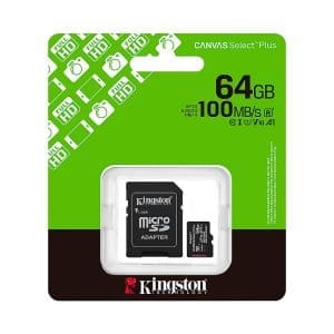 Micro SD Canvas Select Plus 64GB SDCS3 Kingston - Image 3