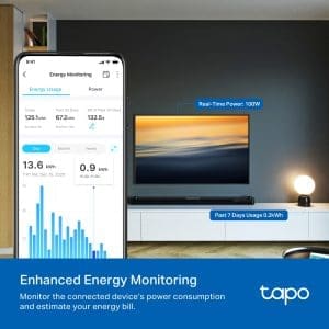 Enchufe Inteligente Wi-Fi con Medidor Consumo Tapo P110M Tp-Link - Image 4