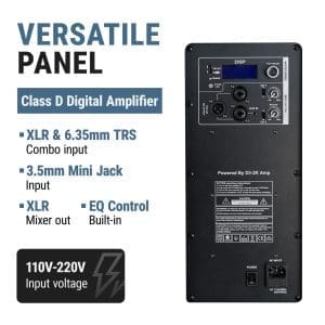Parlante amplificado de 8p 500 W RMS CBN08D3 Accuracy - Image 5