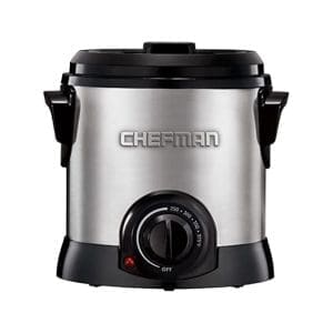 Freidora de aceite de 1 litro RJ07-M-SS-MX Chefman - Image 1