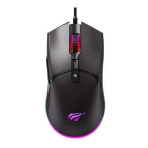 Mouse Gaming con luz RGB programable HVMS-MS958-BO Havit - Image 1