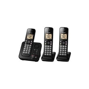Teléfono Inalámbrico Panasonic 3 Handy KX-TGC363LAB - Image 3