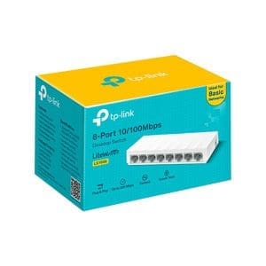 Switch de 8 Puertos 10/100Mbps de Escritorio LS1008 Tp-Link - Image 3