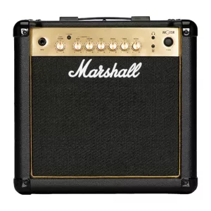 Amplificador de Guitarra de 15W MG15GR-F Gold Marshall - Image 1