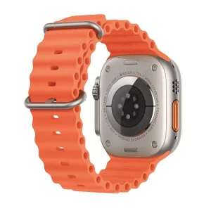 Apple Watch Ultra 2 49mm Titanium Orange Ocean Band - Image 2