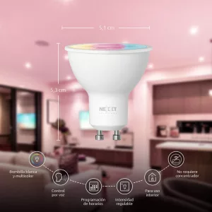 Foco led inteligente Wifi NHB-C310 Nexxt - Image 3
