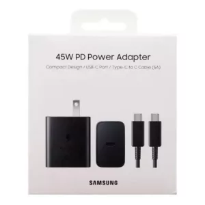 Cargador de pared carga rápida 45w + Cable Tipo C EP-T4510XBEGCA Samsung - Image 2