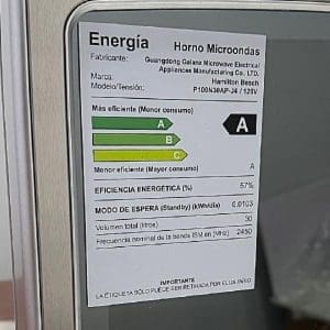 Horno Microondas P100N30AP-J4 Hamilton Beach - Image 5