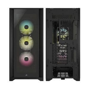 Case para computadora iCUE 5000X con luz RGB Corsair - Image 1