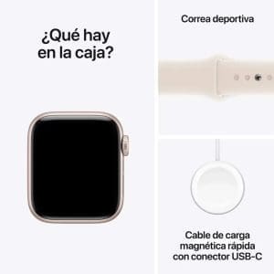 Apple Watch SE3 40mm GPS Aluminium Starlight Case - Image 4