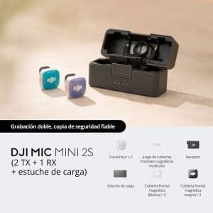 Mic Mini 2S 2 TX + 1 RX + Charging Case DJI - Image 4