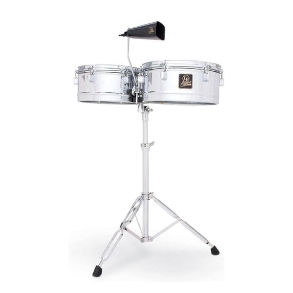 TIMBALES-ASPIRE-CHROME-WSTAND-Y-COWBELL-LPA256-LP---1